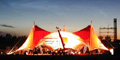 The Roskilde Festival Tent, Denmark