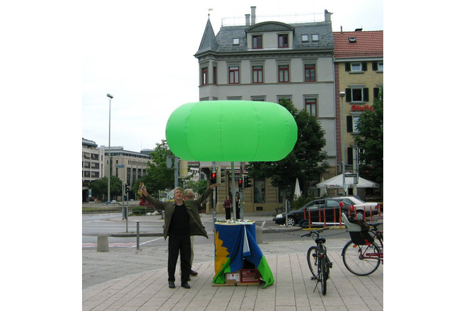 Mobile and convertible booth for election campaign fig 2