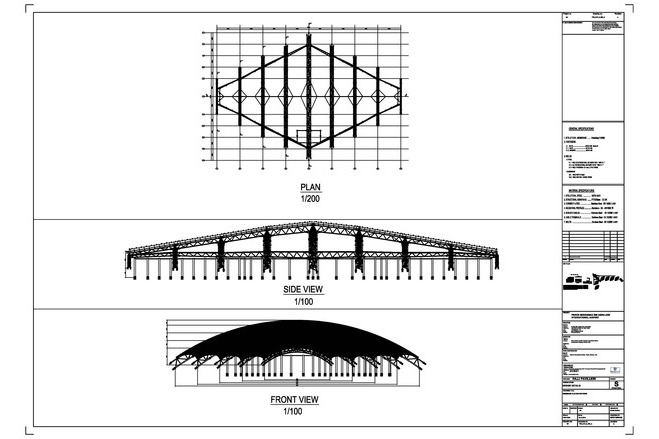 Hajj Pavilions drawing